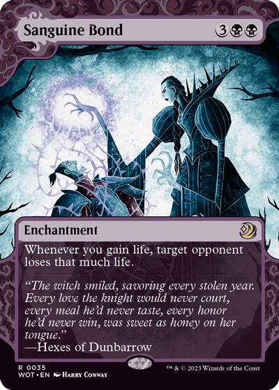 Sanguine Bond 35 (Wilds of Eldraine: Enchanting Tales)  - Showcase | Good Games Morley