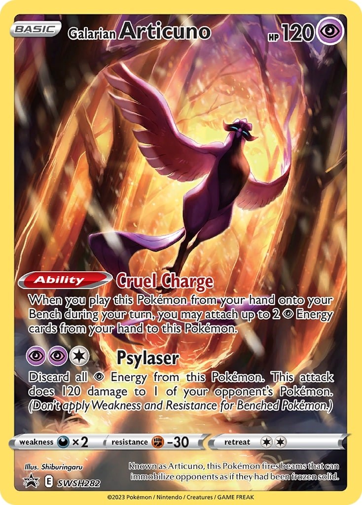 Galarian Articuno (SWSH282) [Sword & Shield: Black Star Promos] | Good Games Morley