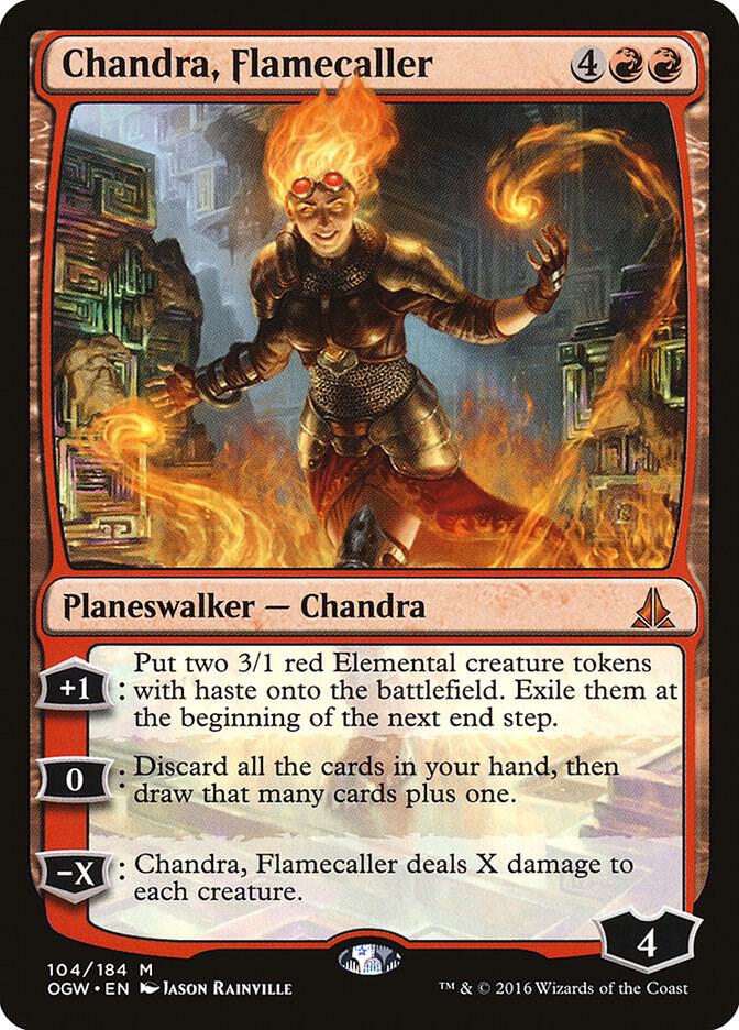 Chandra, Flamecaller 104/184 (Oath of the Gatewatch)  | Good Games Morley