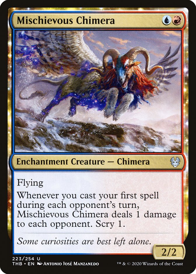 Mischievous Chimera 223/254 (Theros Beyond Death)  | Good Games Morley
