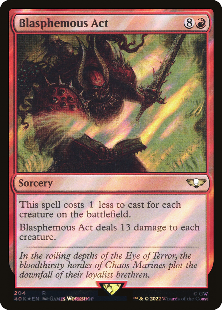 Blasphemous Edict [Edge of Eternities Promo Pack] | Good Games Morley