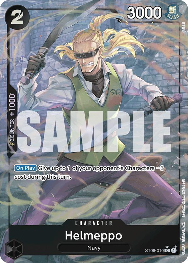 Helmeppo ST06-010 (Premium Booster -The Best-)  - Full Art Foil | Good Games Morley