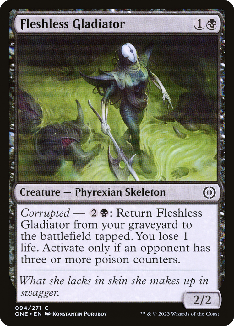 Fleshless Gladiator [Phyrexia: All Will Be One] | Good Games Morley