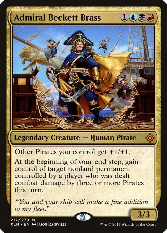 Admiral Beckett Brass 217/279 (Ixalan)  | Good Games Morley