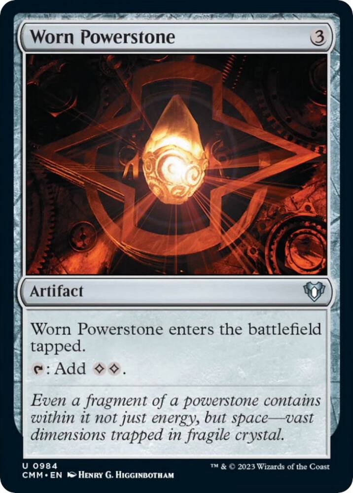 Worn Powerstone 984/451 (Commander Masters)  | Good Games Morley