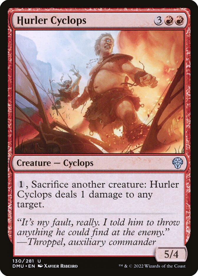 Hurler Cyclops 130/281 (Dominaria United)  | Good Games Morley