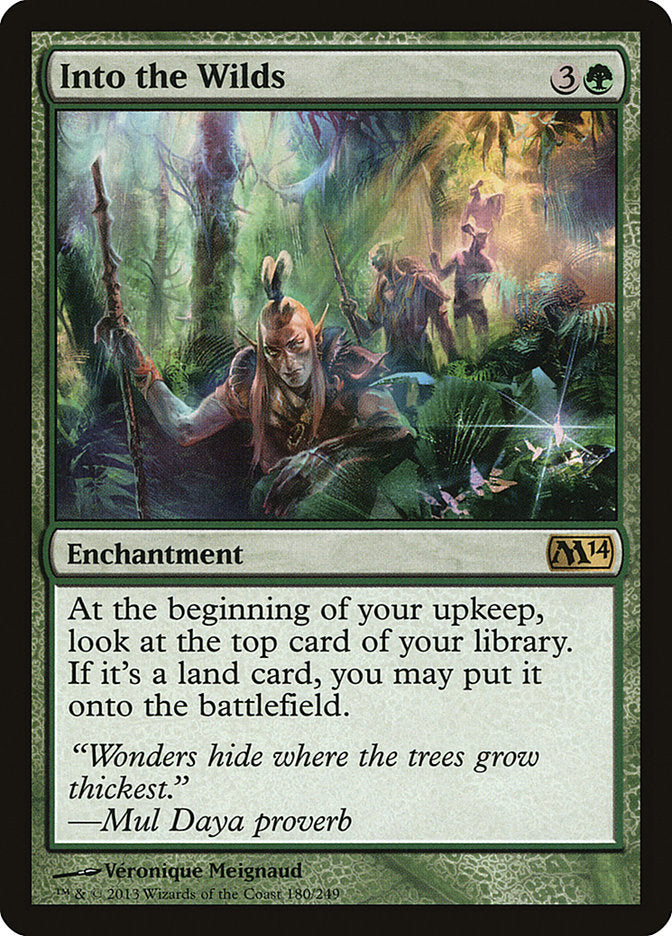 Into the Wilds 180/249 (Magic 2014 (M14))  | Good Games Morley