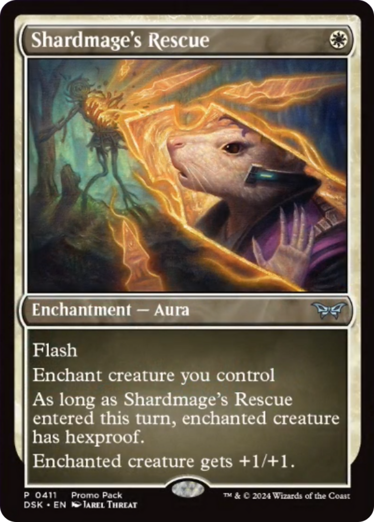 Shardmage's Rescue (Promo Pack) [Duskmourn: House of Horror Promos] | Good Games Morley