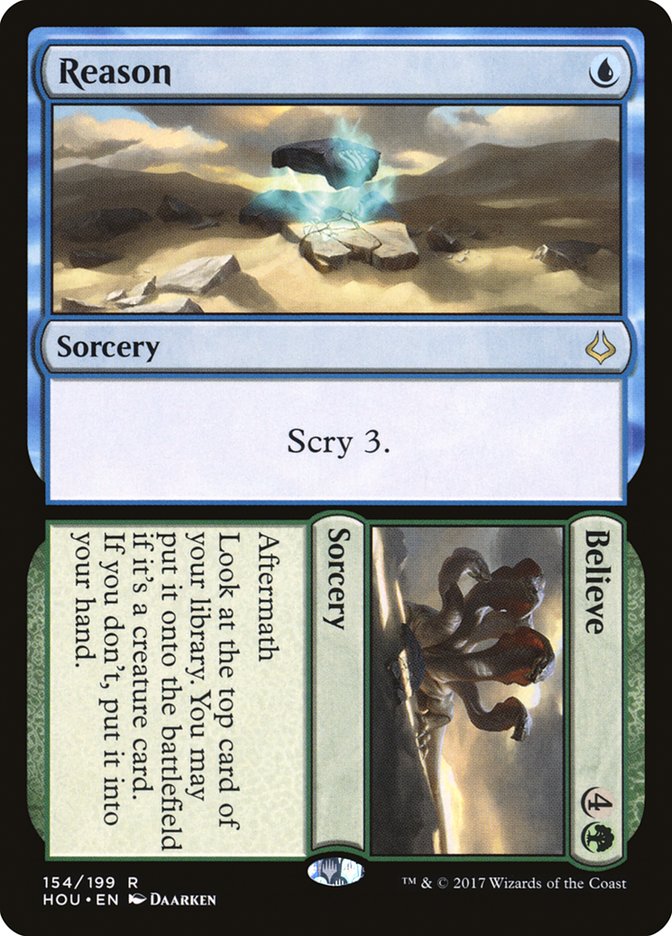 Reason // Believe 154/199 (Hour of Devastation)  | Good Games Morley