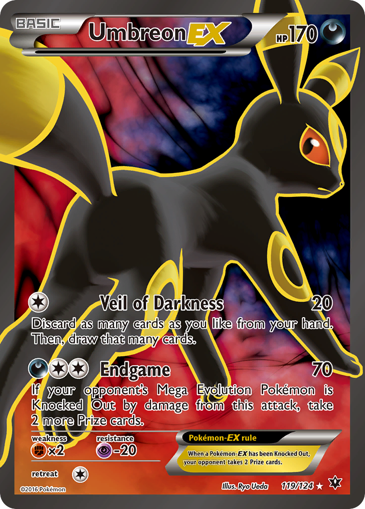 Umbreon EX (119/124) [XY: Fates Collide] | Good Games Morley