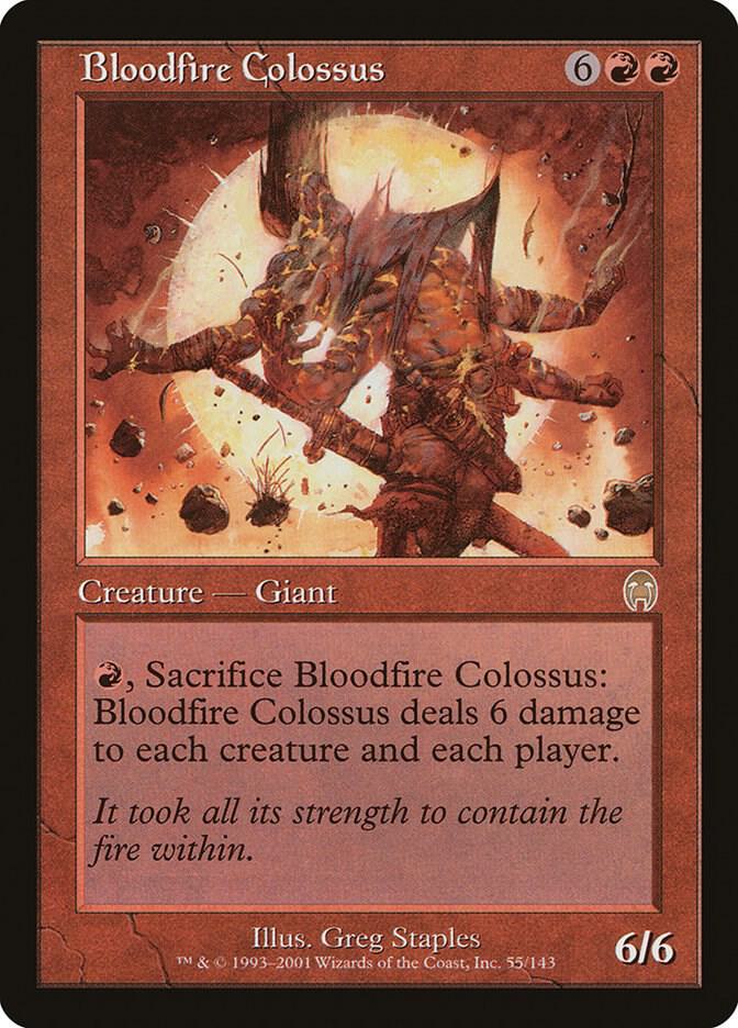 Bloodfire Colossus 55/143 (Apocalypse)  - Foil | Good Games Morley