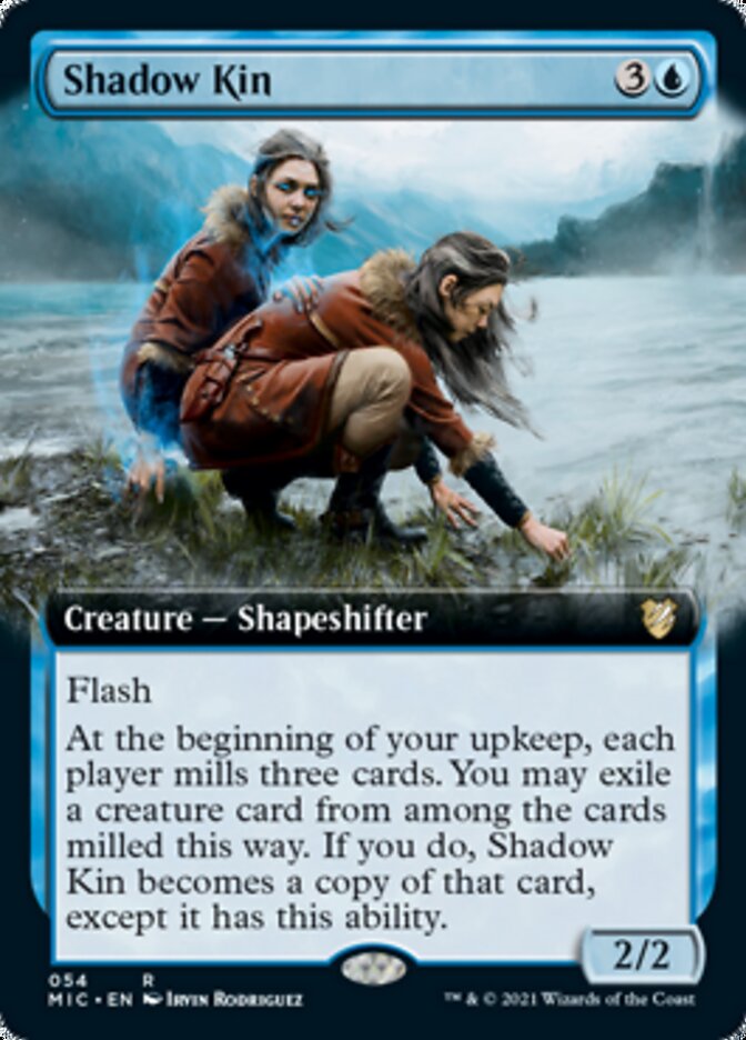 Shadow Kin (Extended Art) [Innistrad: Midnight Hunt Commander] | Good Games Morley