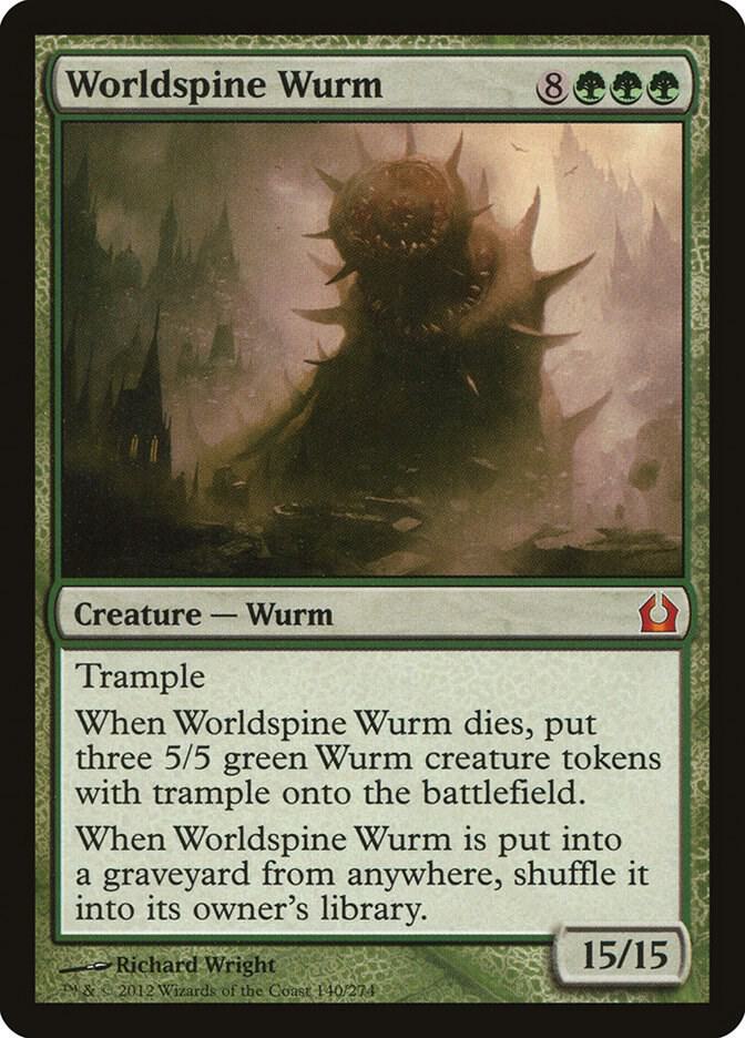 Worldspine Wurm 140/274 (Return to Ravnica)  | Good Games Morley