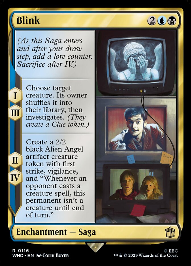 Blink 116 (Universes Beyond: Doctor Who)  - Foil | Good Games Morley