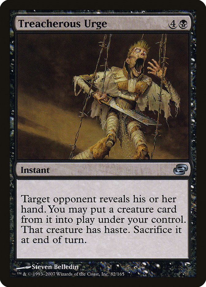 Treacherous Urge 82/165 (Planar Chaos)  | Good Games Morley