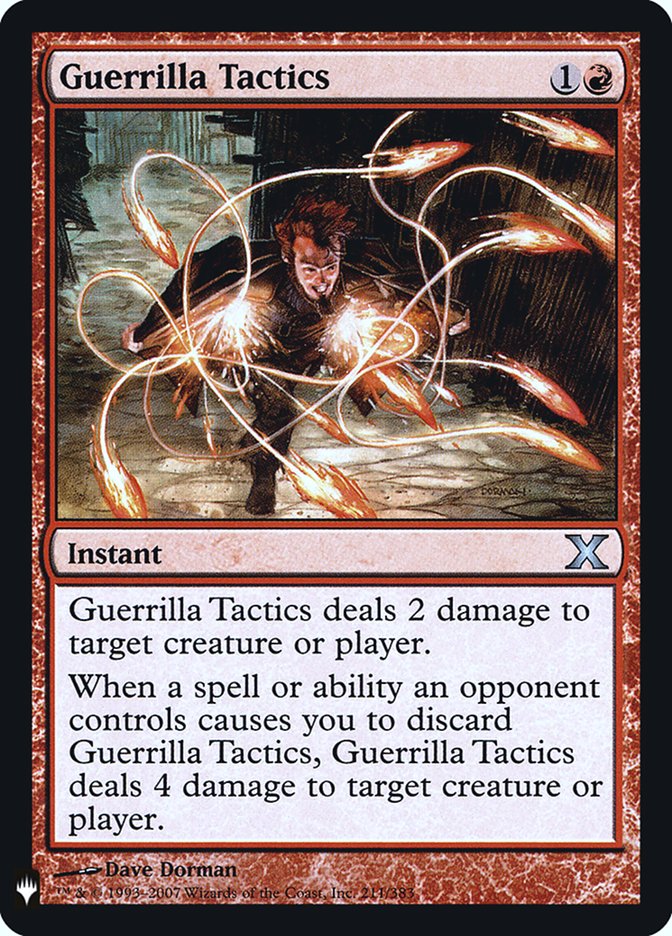 Guerrilla Tactics [Mystery Booster] | Good Games Morley