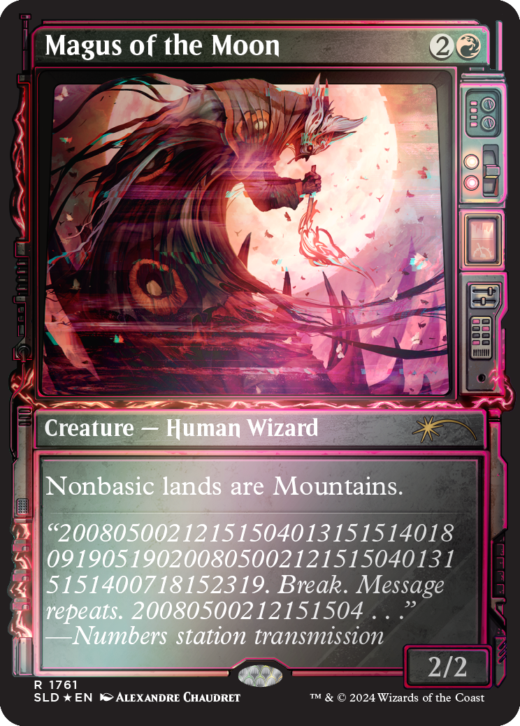 Magus of the Moon (Rainbow Foil) [Secret Lair Drop Series] | Good Games Morley