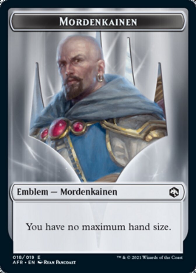 Dog Illusion // Mordenkainen Emblem Double-Sided Token [Dungeons & Dragons: Adventures in the Forgotten Realms Tokens] | Good Games Morley