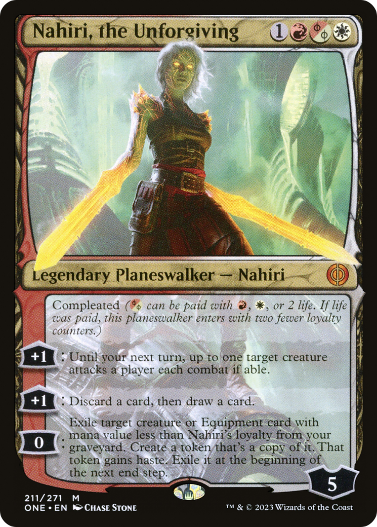 Nahiri, the Unforgiving [Phyrexia: All Will Be One] | Good Games Morley