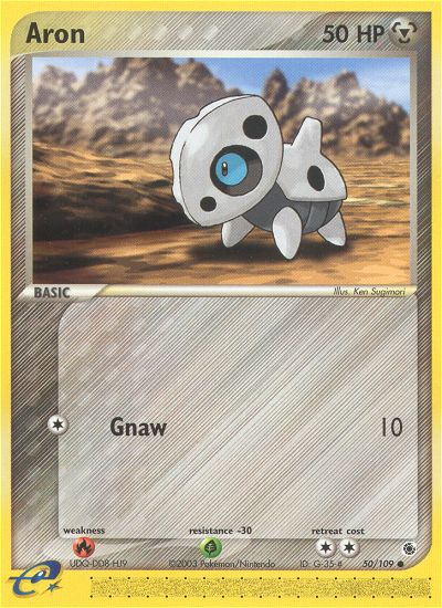 Aron (50/109) [EX: Ruby & Sapphire] | Good Games Morley