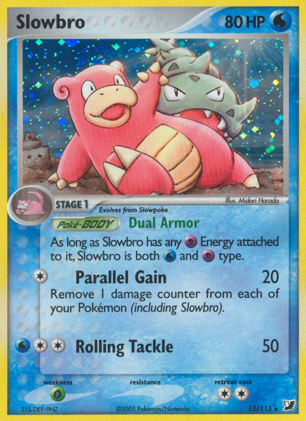 Slowbro (13/115) [EX: Unseen Forces] | Good Games Morley