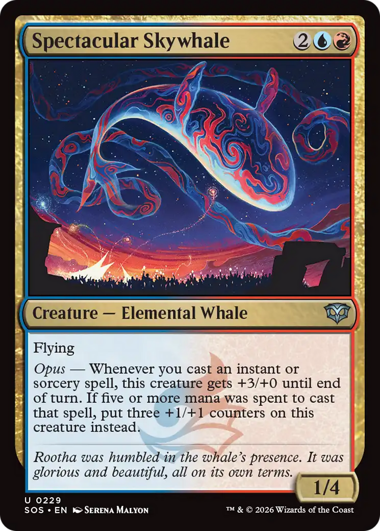 Spectacular Skywhale [Secrets of Strixhaven] | Good Games Morley