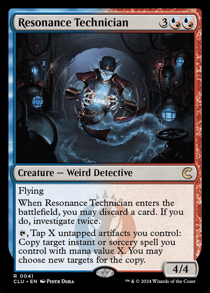 Resonance Technician 41/284 (Ravnica: Clue Edition)  | Good Games Morley