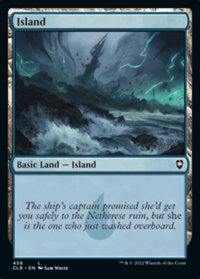 Island (458) [Commander Legends: Battle for Baldur's Gate] | Good Games Morley