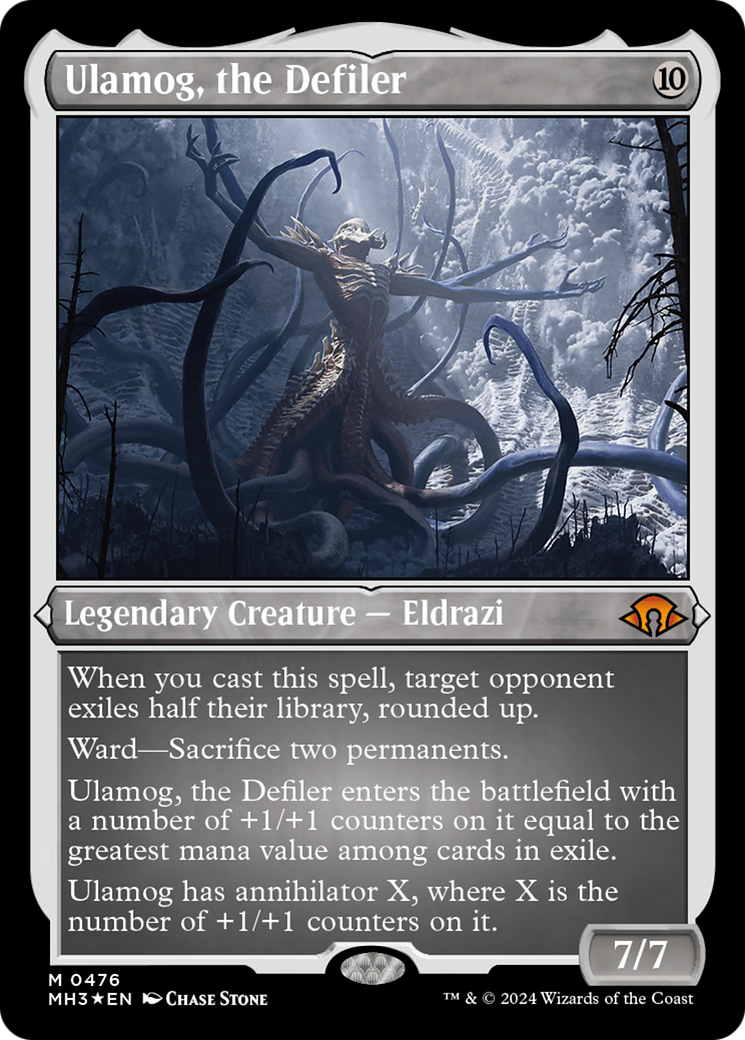 Ulamog, the Defiler (Foil Etched) [Modern Horizons 3] | Good Games Morley