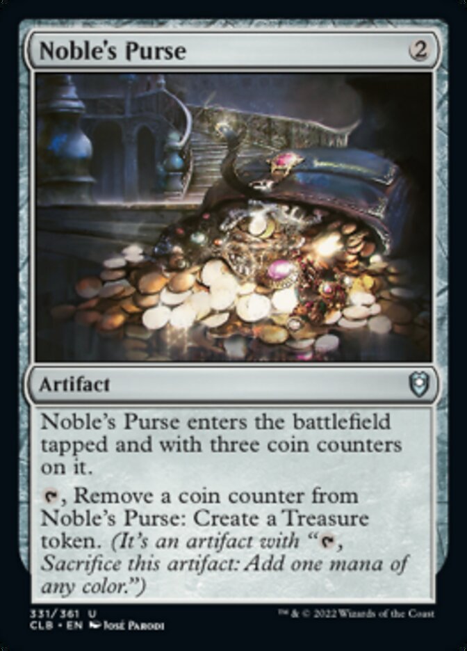 Noble's Purse [Commander Legends: Battle for Baldur's Gate] | Good Games Morley