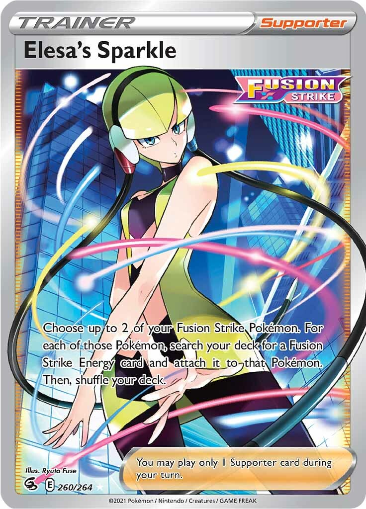 Elesa's Sparkle (260/264) [Sword & Shield: Fusion Strike] | Good Games Morley