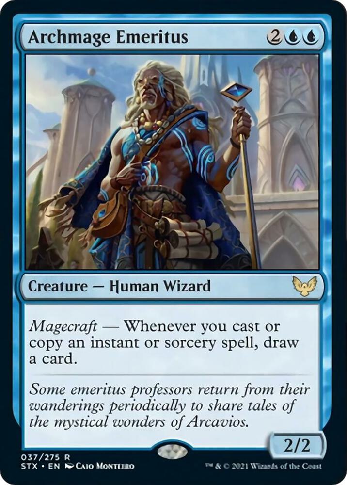 Archmage Emeritus 37 (Strixhaven: School of Mages)  | Good Games Morley