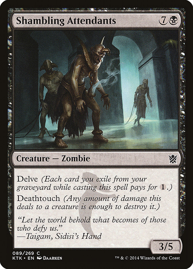 Shambling Attendants 89/269 (Khans of Tarkir)  - Foil | Good Games Morley