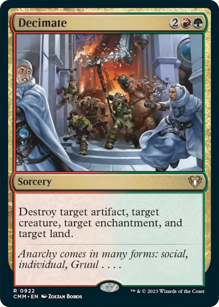 Decimate [Commander Masters] | Good Games Morley
