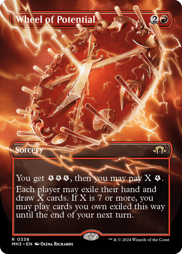 Wheel of Potential (Borderless) [Modern Horizons 3] | Good Games Morley