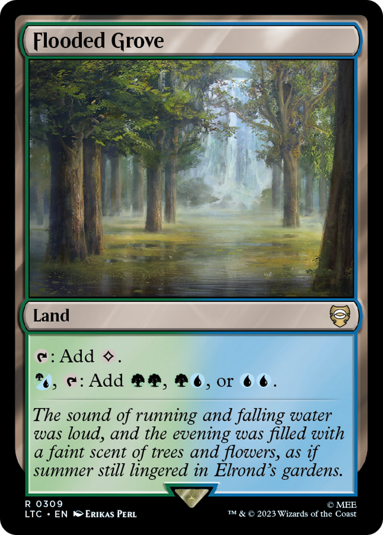 Flooded Grove [The Lord of the Rings: Tales of Middle-Earth Commander] | Good Games Morley