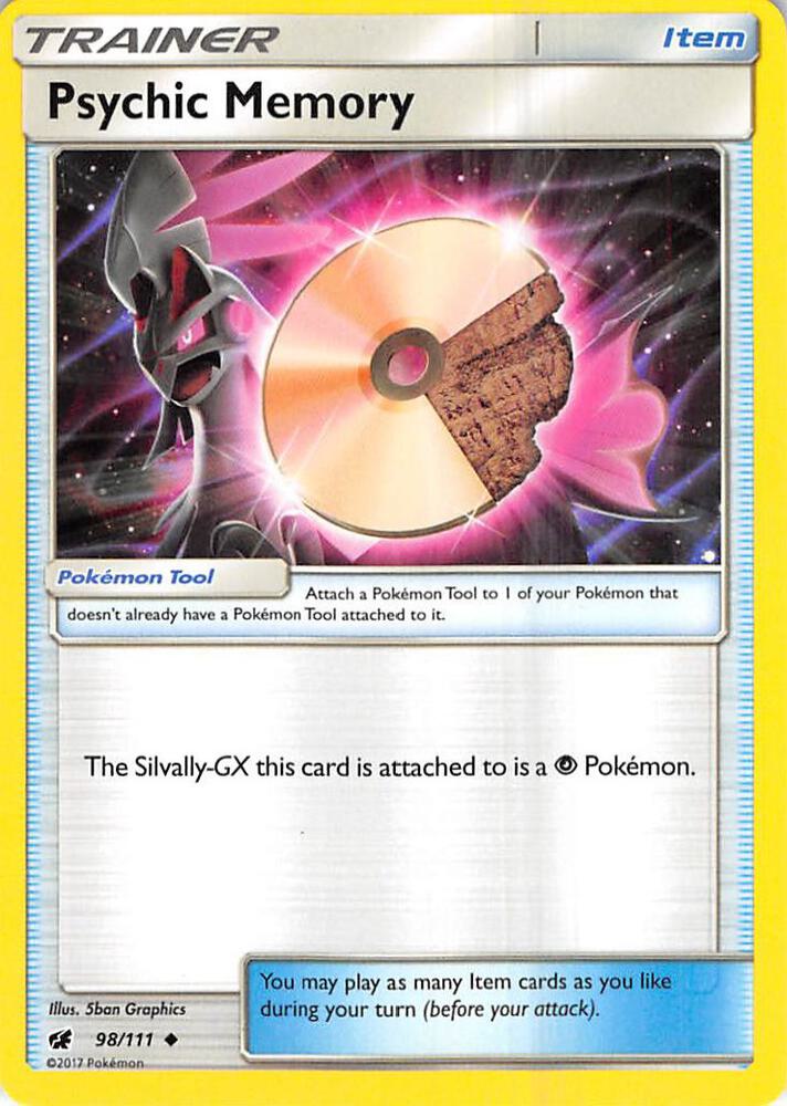 Psychic Memory 98/111 (SM - Crimson Invasion)  | Good Games Morley