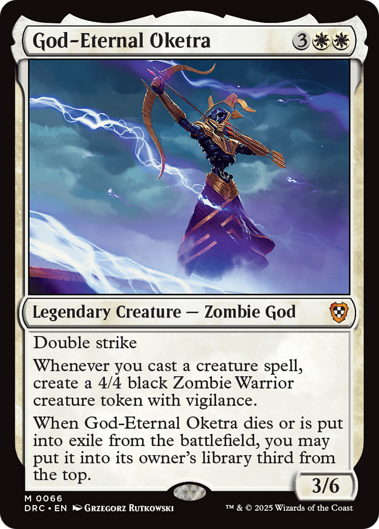 God-Eternal Oketra [Aetherdrift Commander] | Good Games Morley