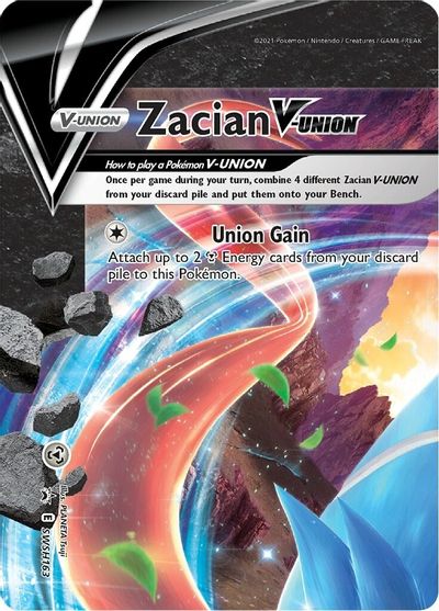 Zacian V-Union (SWSH163) [Sword & Shield: Black Star Promos] | Good Games Morley
