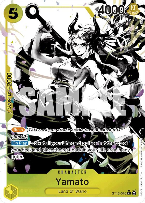 Yamato ST13-016 (Ultra Deck: The Three Brothers)  - Parallel Foil | Good Games Morley