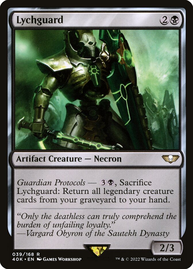 Lychguard 39/617 (Universes Beyond: Warhammer 40,000)  | Good Games Morley