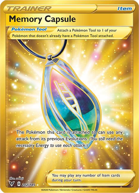 Memory Capsule Secret 202/185 (SWSH04: Vivid Voltage)  - Holofoil | Good Games Morley