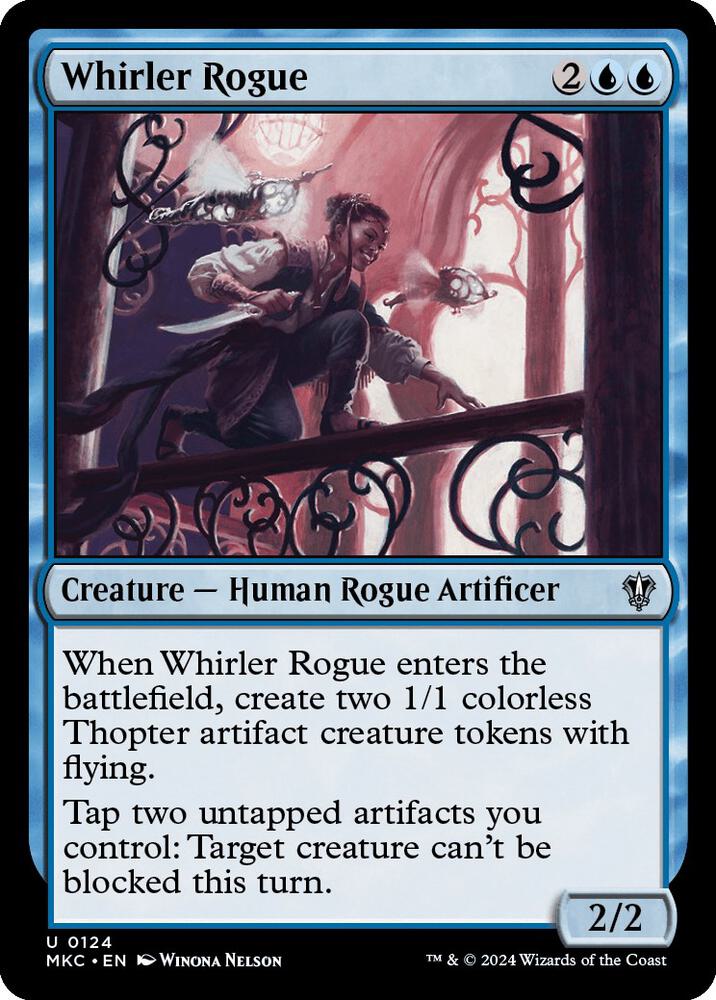 Whirler Rogue 124/311 (Commander: Murders at Karlov Manor)  | Good Games Morley