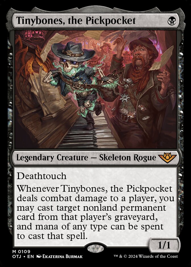 Tinybones, the Pickpocket 109 (Outlaws of Thunder Junction)  - Foil | Good Games Morley