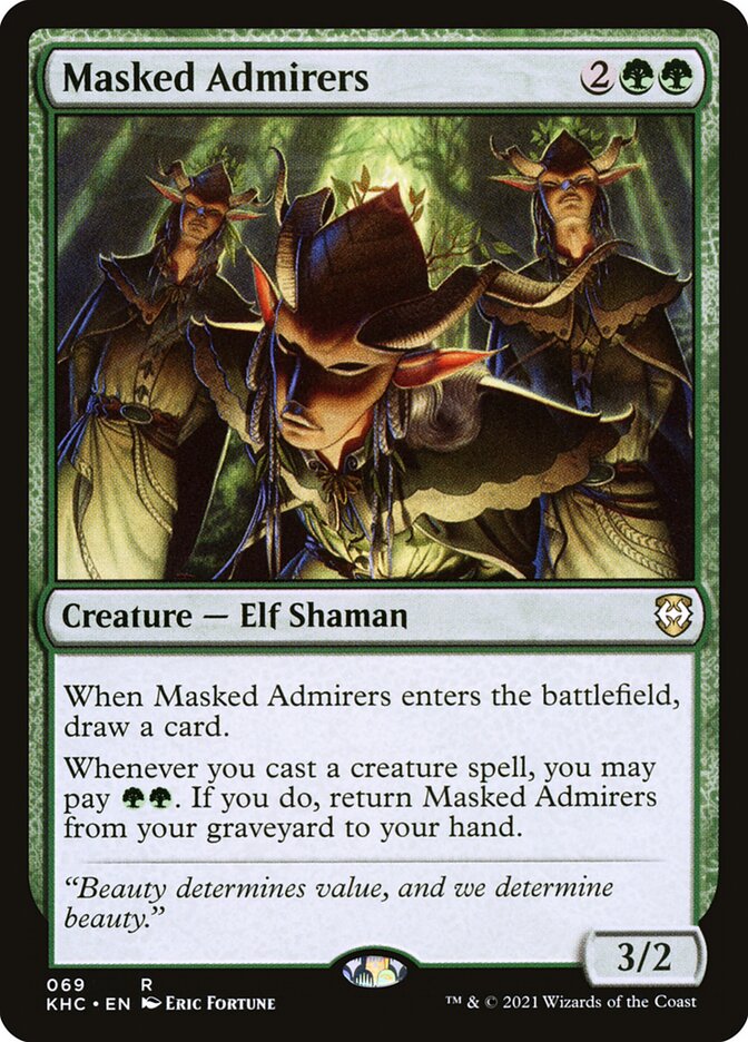 Masked Admirers 69/1 (Commander: Kaldheim)  | Good Games Morley