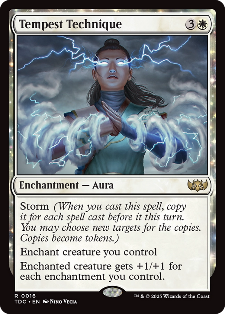 Tempest Technique [Tarkir: Dragonstorm Commander] | Good Games Morley
