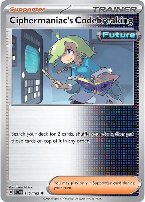 Ciphermaniac's Codebreaking 145/162 (SV05: Temporal Forces)  | Good Games Morley