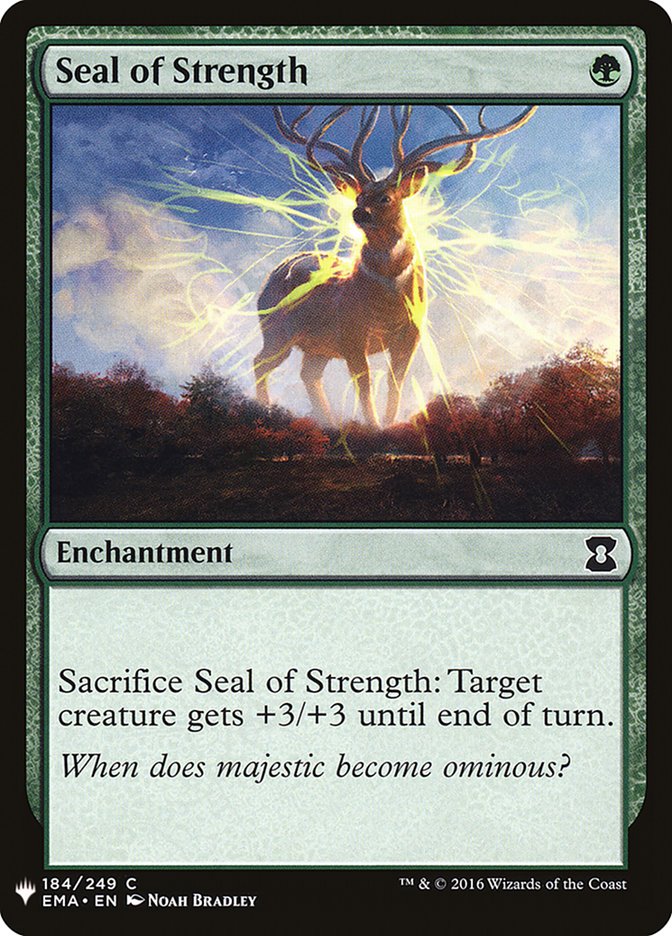 Seal of Strength [Mystery Booster] | Good Games Morley