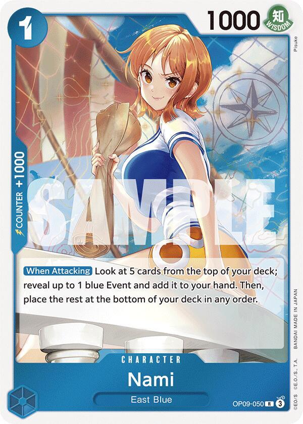 Nami OP09-050 (Emperors in the New World)  - Foil | Good Games Morley