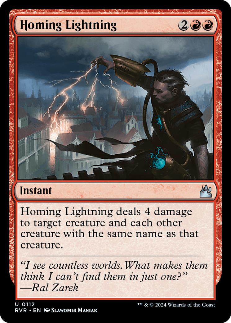 Homing Lightning [Ravnica Remastered] | Good Games Morley